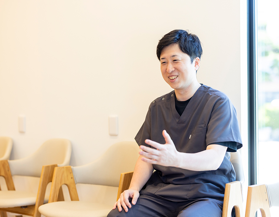 実は院長も子どもの頃は歯医者が大の苦手だったんだとか。
