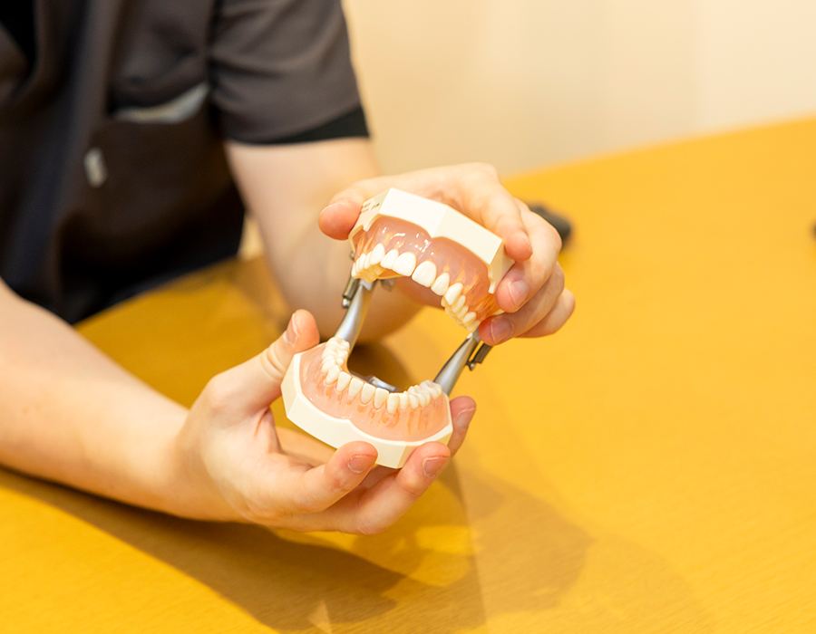 嚙み合わせの調整